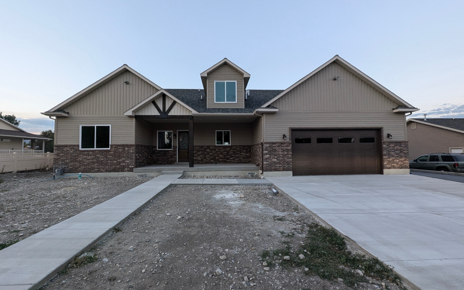 Custom Home Front
