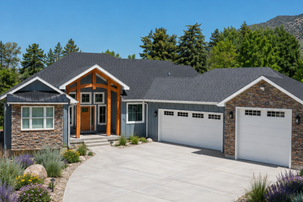 Theruer Custom Home and landscape